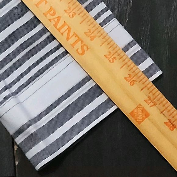 Original Penguin Mens XL Gray White Button Down Shirt Heritage Slim Fit … - Picture 10 of 14